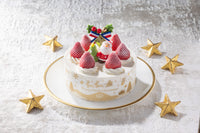 ［フロプレステージュ］Xmas苺のショートケーキ（約15cm）