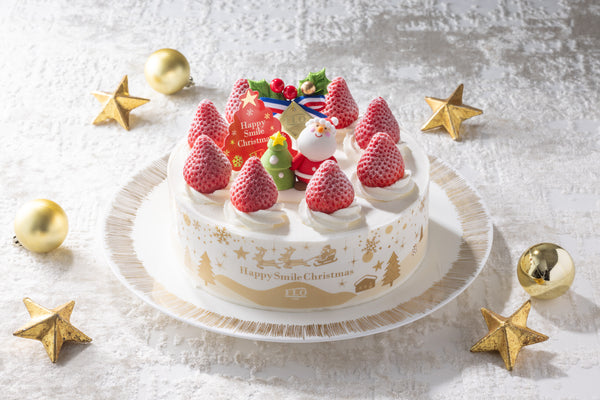 ［フロプレステージュ］Xmas苺のショートケーキ（約18cm）